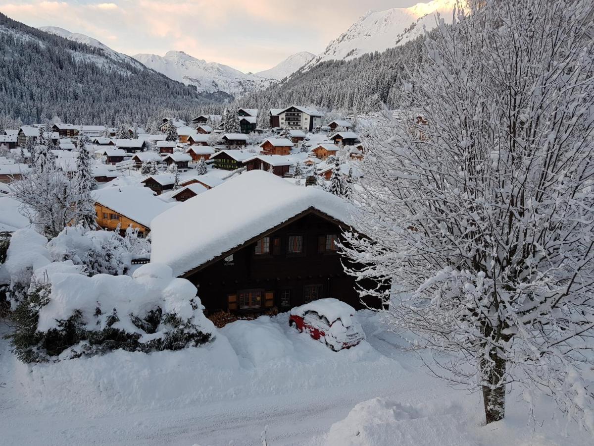 Le Castor Acomodação com café da manhã Morgins Exterior foto